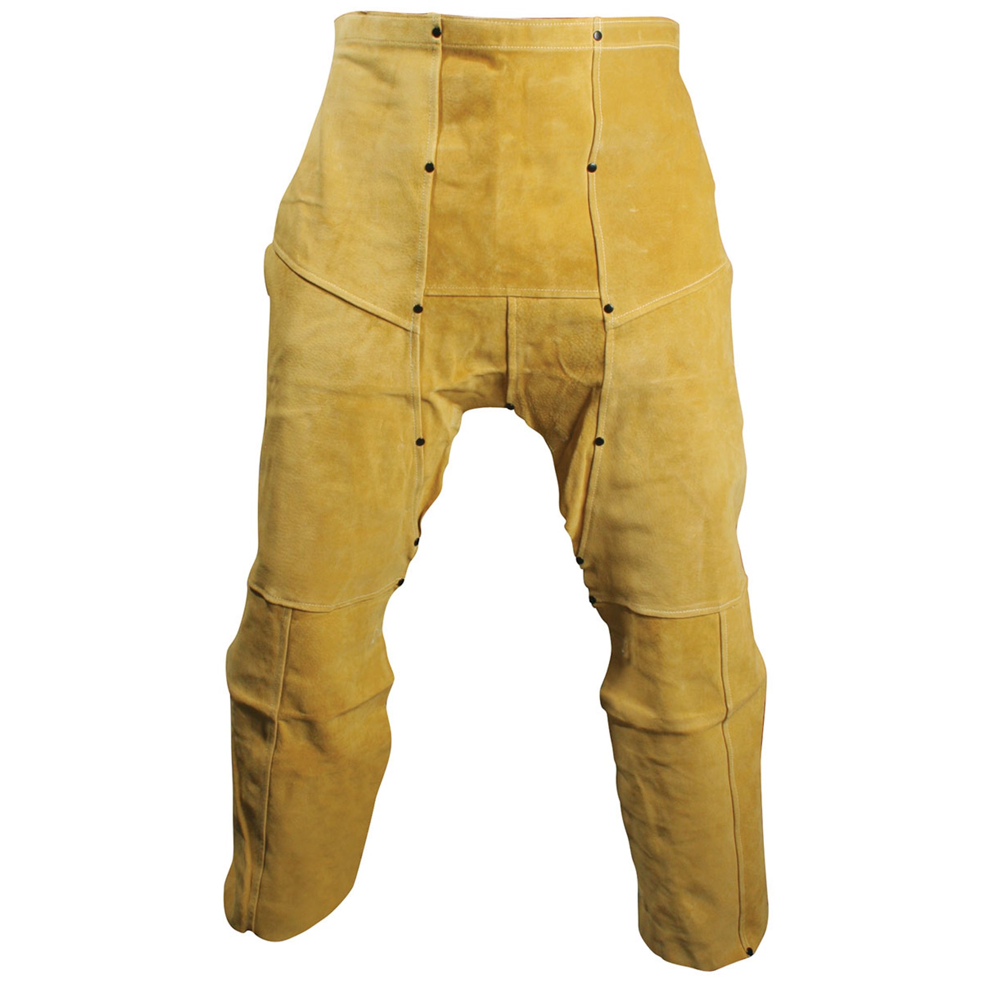 Caiman FR Clothing-Welding 40" Boarhide Chaps - Brown - 1/EA - 394-PIP-3240