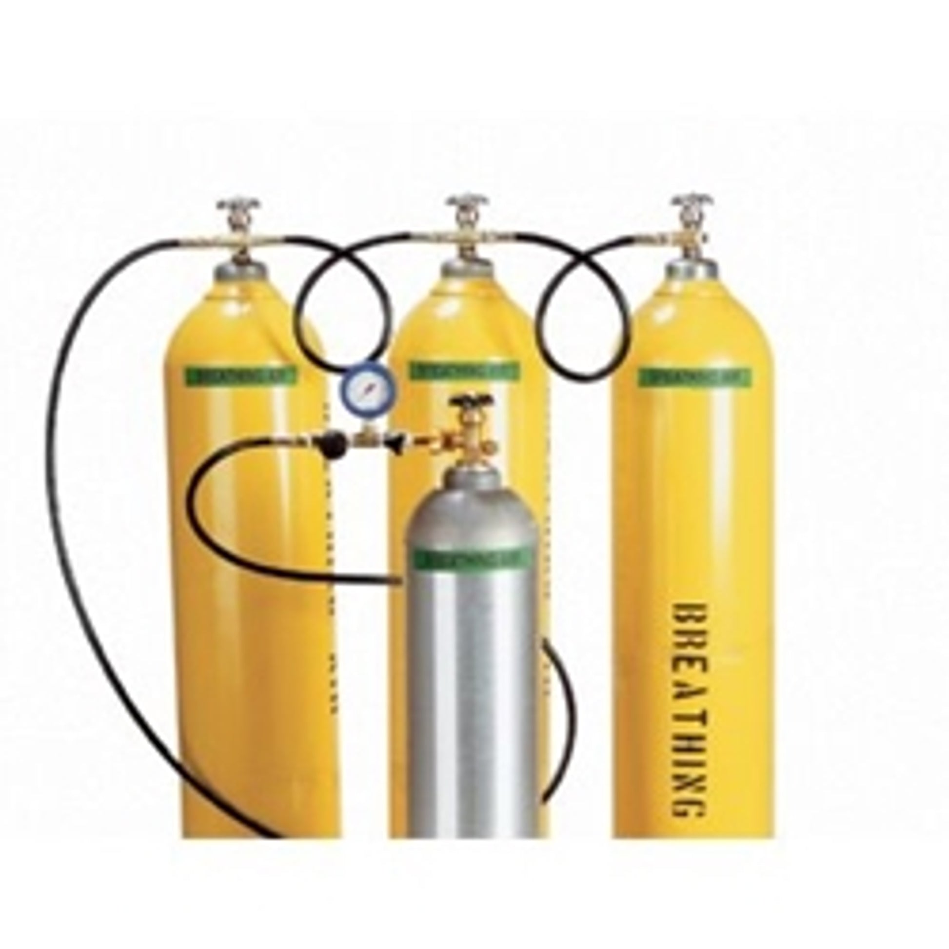 Air Systems 3 Bottle Fill Assembly CGA-347 6000 PSI No Cylinders CBF3-702NB