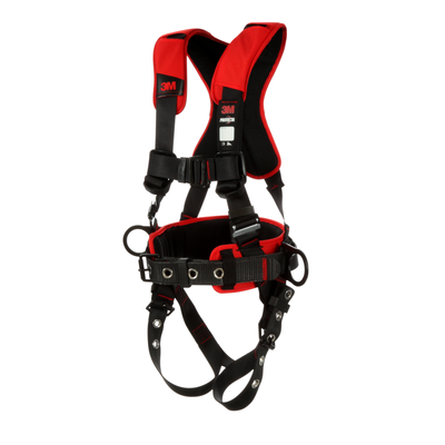 3M Protecta Comfort Construction Style Positioning Harness - Black - Medium/Large - 1161205