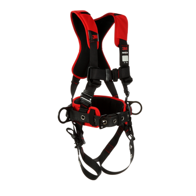 3M Protecta Comfort Construction Style Positioning Harness - Black - Medium/Large - 1161205
