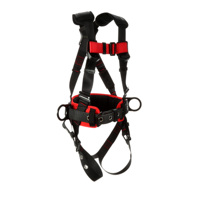 3M Protecta Construction Style Positioning Harness - Black - Medium/Large - 1161309