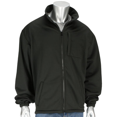 PIP 3-in-1 Type O Class 1 Ripstop Two-Tone Jacket w/Removable Grid Fleece Inner - Black - 1/EA - 331-1772