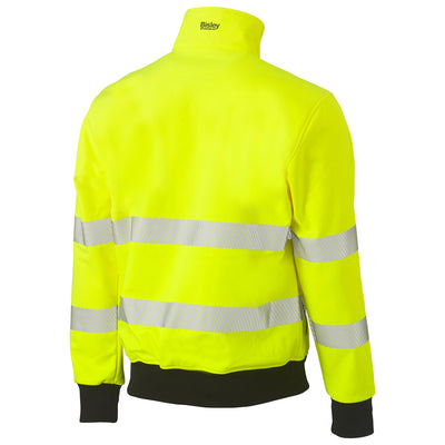 Bisley Hi-Vis Cold Gear ANSI Type R Class 3 Soft Shell Jacket - Yellow - 1/EA - 333M6979T