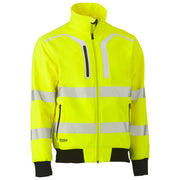 Bisley Hi-Vis Cold Gear ANSI Type R Class 3 Soft Shell Jacket - Yellow - 1/EA - 333M6979T
