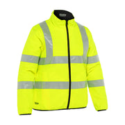 Bisley ANSI Type R Class 3 Women's Contoured Reversible Puffer Jacket - Hi-Vis Yellow - 1/EA - 333W6350H