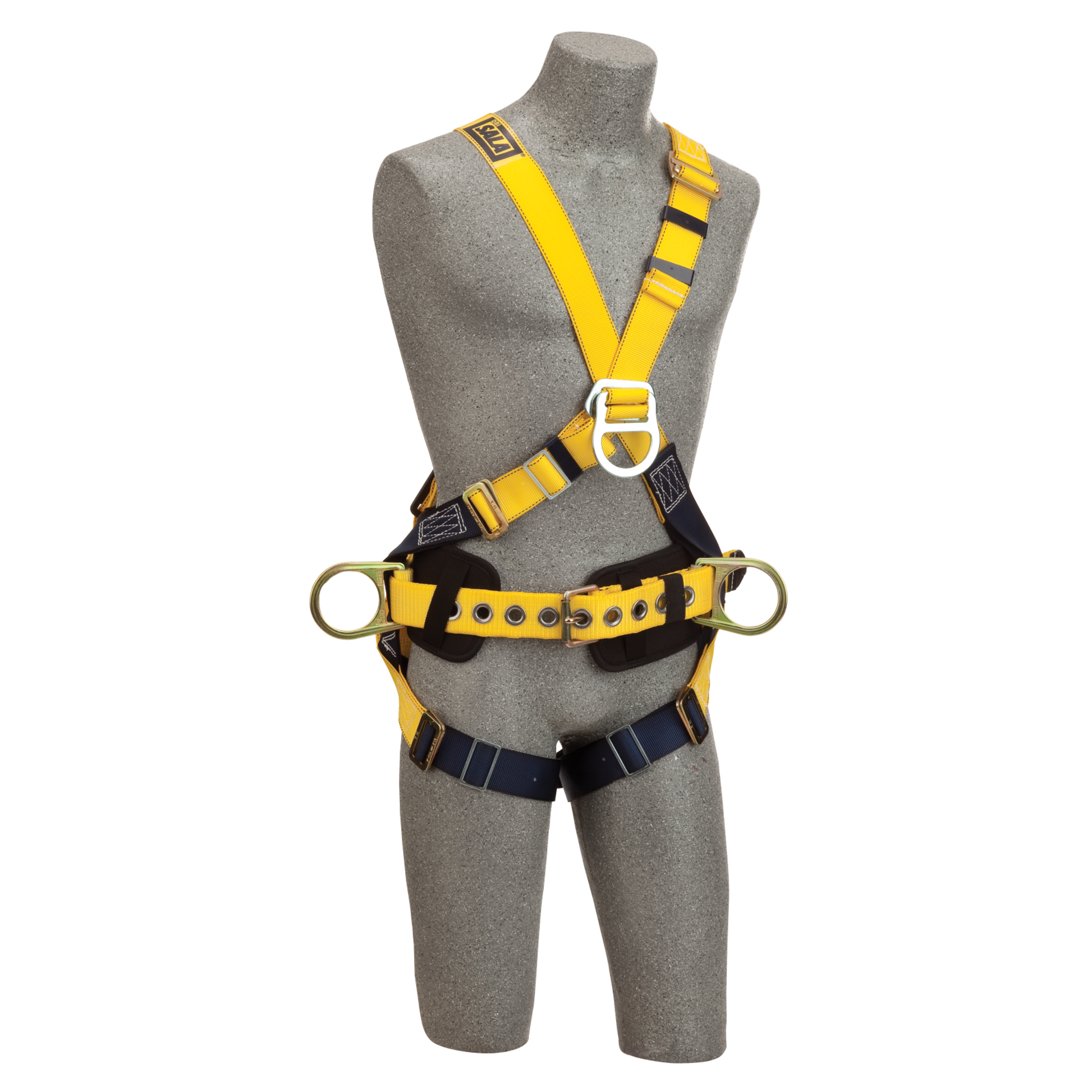 3M DBI-SALA Delta Construction Cross-Over Climbing/Positioning Safety Harness - X-Large - 1101812