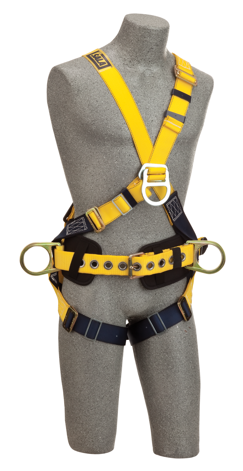 3M DBI-SALA Delta Construction Cross-Over Climbing/Positioning Safety Harness - X-Large - 1101812
