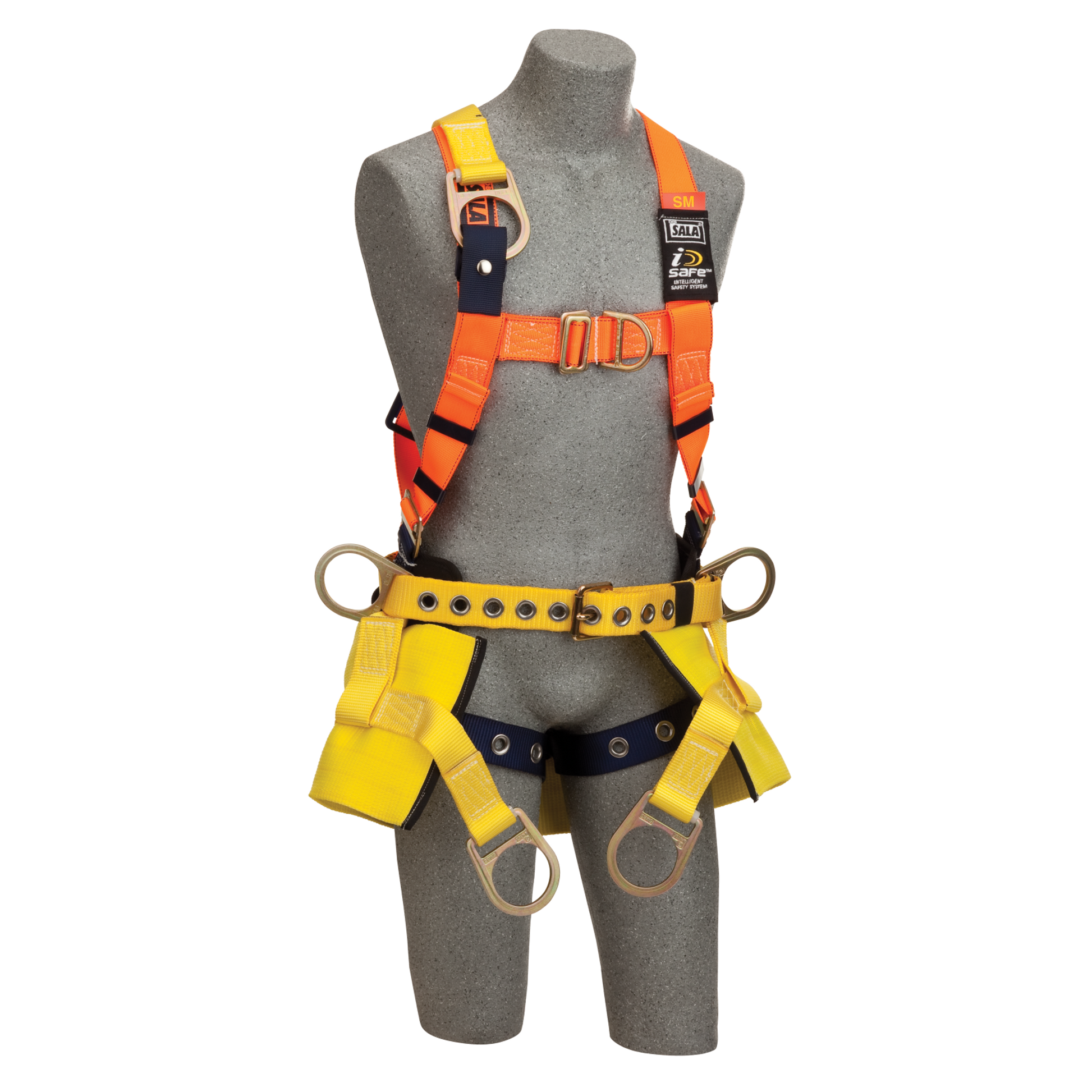 3M DBI-SALA Delta Construction Climbing/Positioning Safety Harness with Seat Sling - Small - 1108101