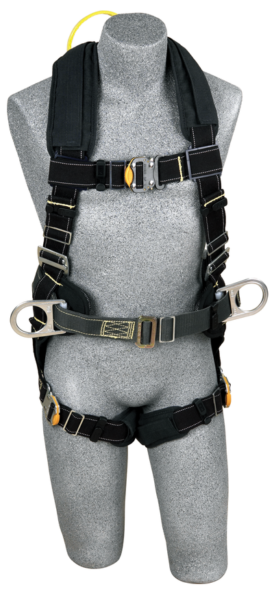 3M DBI-SALA ExoFit XP Comfort Arc Flash Construction Web Loop Positioning Safety Harness - Medium - 1110880