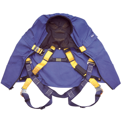 3M DBI-SALA Delta Workvest Safety Harness - Blue - X-Large - 1111577