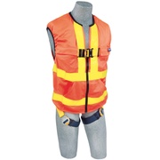 3M DBI-SALA Delta Hi-Vis Reflective Workvest Safety Harness - Orange - Universal - 1111580
