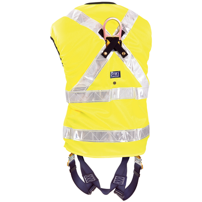 3M DBI-SALA Delta Hi-Vis Reflective Workvest Safety Harness - Yellow - Universal - 1111584