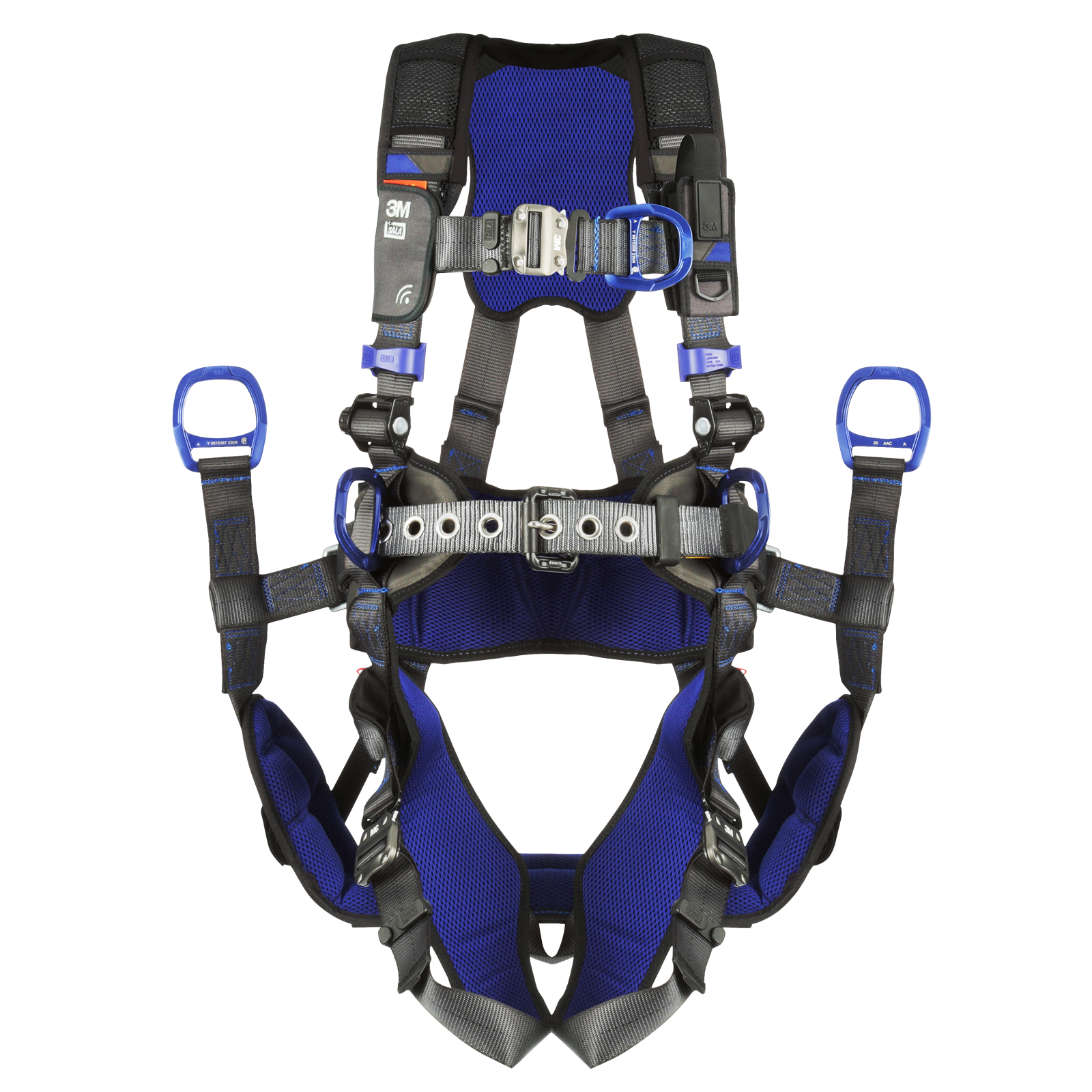 3M DBI-SALA ExoFit X300 Comfort Tower Climbing/Positioning/Suspension Safety Harness with Mesh Shoulders - X-Large - 1113193