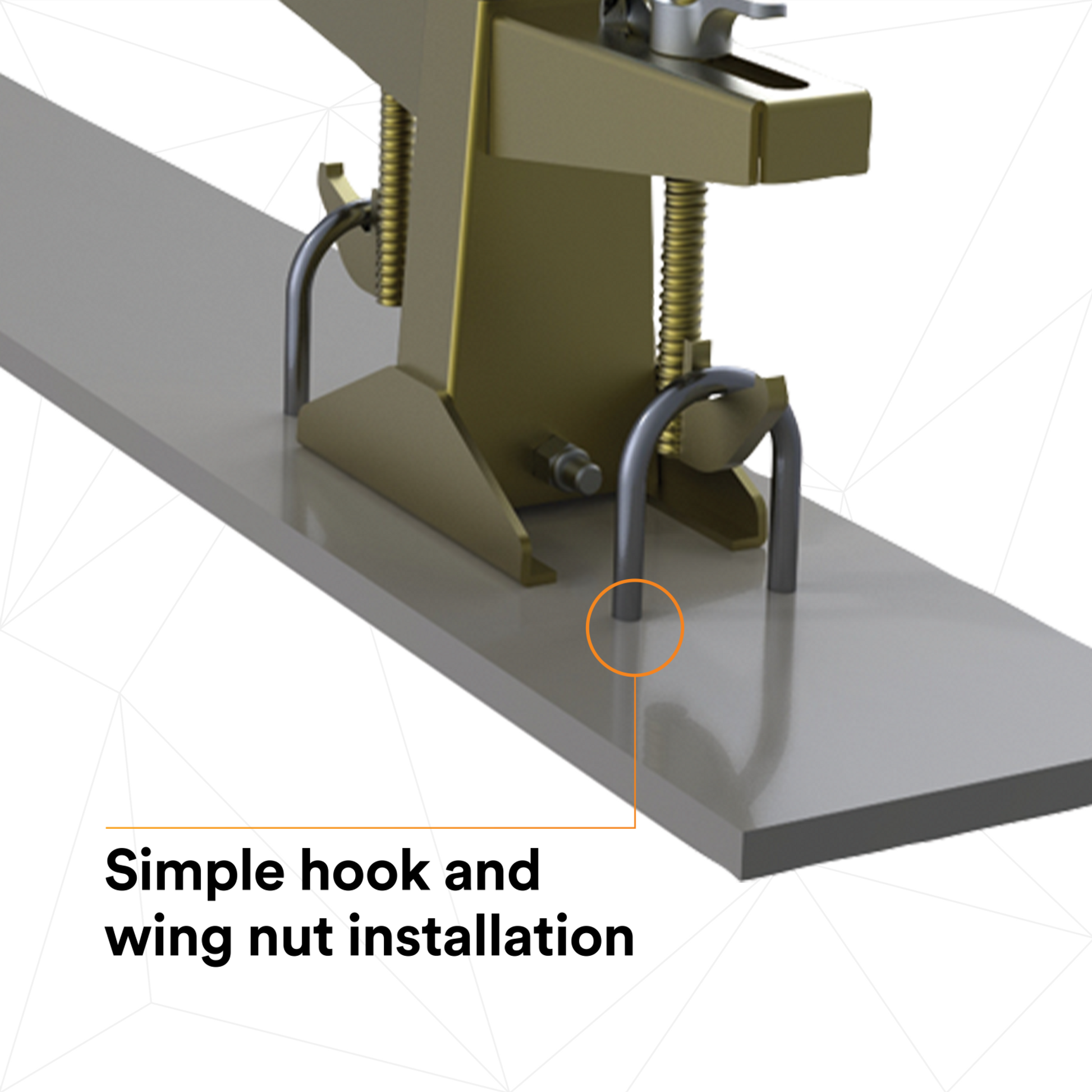 3M DBI-SALA SecuraSpan 60 ft. Loop Rebar Horizontal Lifeline System 7400360