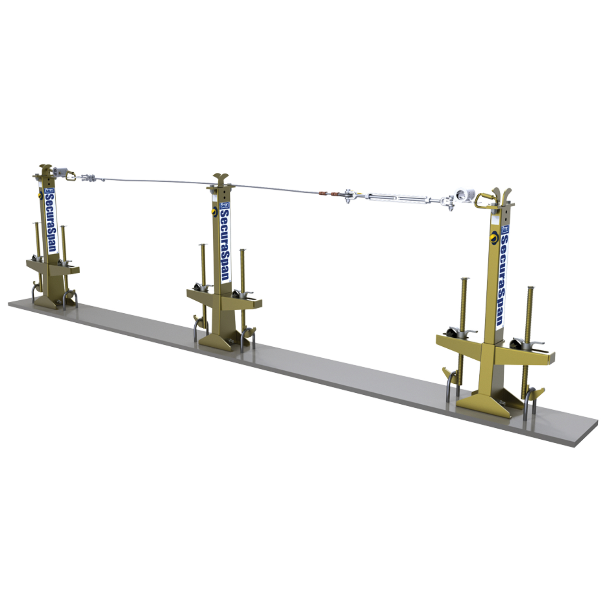 3M DBI-SALA SecuraSpan 60 ft. Loop Rebar Horizontal Lifeline System 7400360