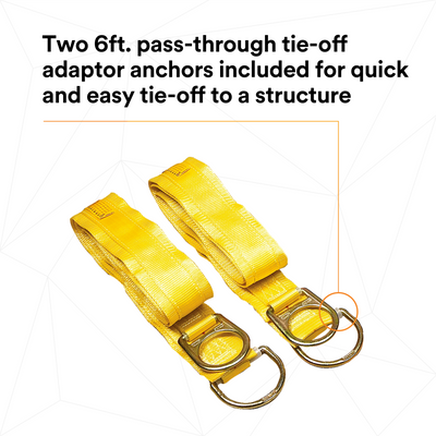 3M DBI-SALA Sayfline 100 ft. Synthetic Horizontal Lifeline System - 7600510