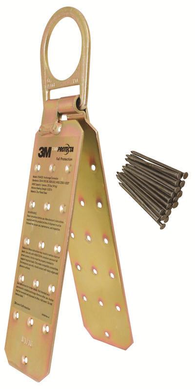 3M Protecta Reusable Hinged Roof Anchor For Wood/Metal - with Fastener Kit - 2104000