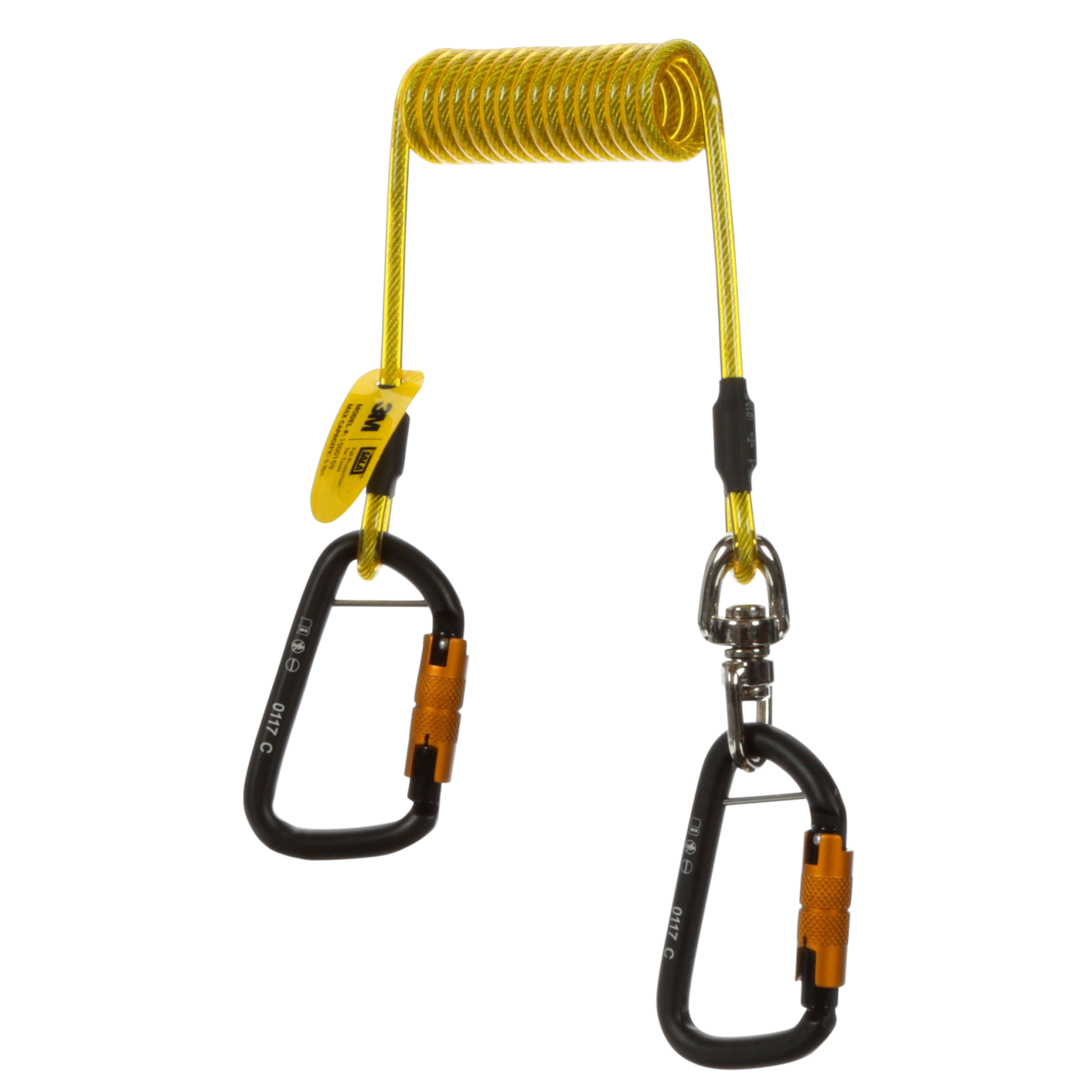 3M DBI-SALA Hook2Hook Tether w/Swivel - 10 EA/PACK - 1500160