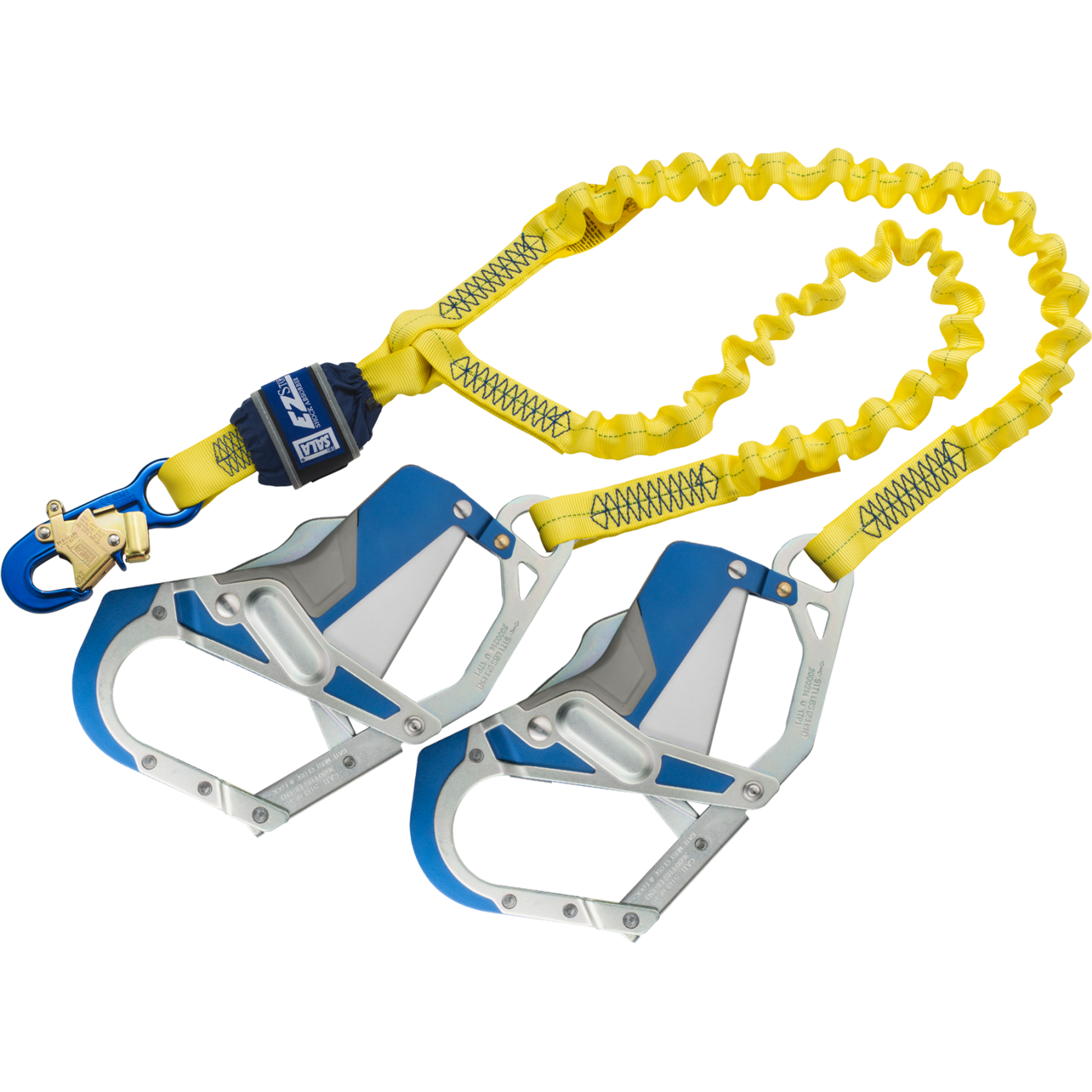 3M DBI-SALA EZ-Stop 100% Tie-Off Stretch Web Shock-Absorbing Lanyard - 6 ft - 1246409