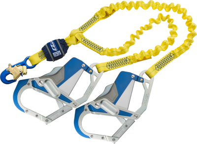 3M DBI-SALA EZ-Stop 100% Tie-Off Stretch Web Shock-Absorbing Lanyard - 6 ft - 1246409