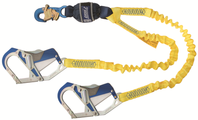 3M DBI-SALA EZ-Stop F2 100% Tie-Off Stretch Web Shock-Absorbing Lanyard - 6 ft - 1246415