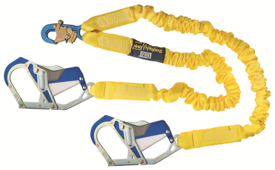 3M DBI-SALA ShockWave 100% Tie-Off Stretch Web Shock-Absorbing Lanyard - 6 ft - 1246416