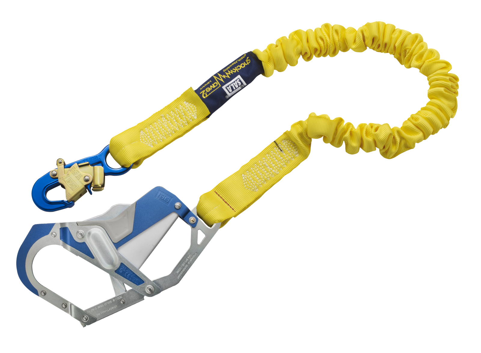 3M DBI-SALA ShockWave Stretch Web Shock-Absorbing Lanyard - 6 ft - 1246417