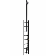 3M DBI-SALA Lad-Saf Cable Vertical Safety System Bracketry - Climb Extension - 2 User - Galvanized Steel - 6116636