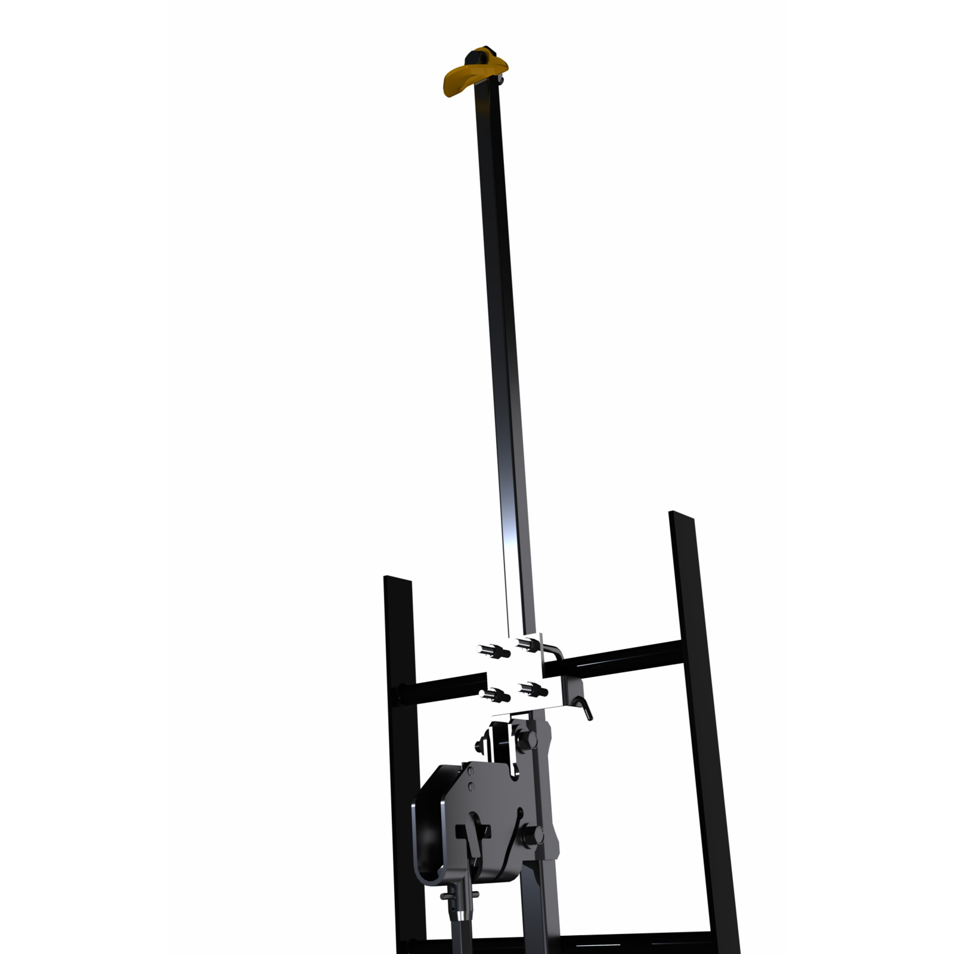 3M DBI-SALA Lad-Saf Cable Vertical Safety System Bracketry with Telescoping Extension - 4 User - Galvanized Steel - 6116618