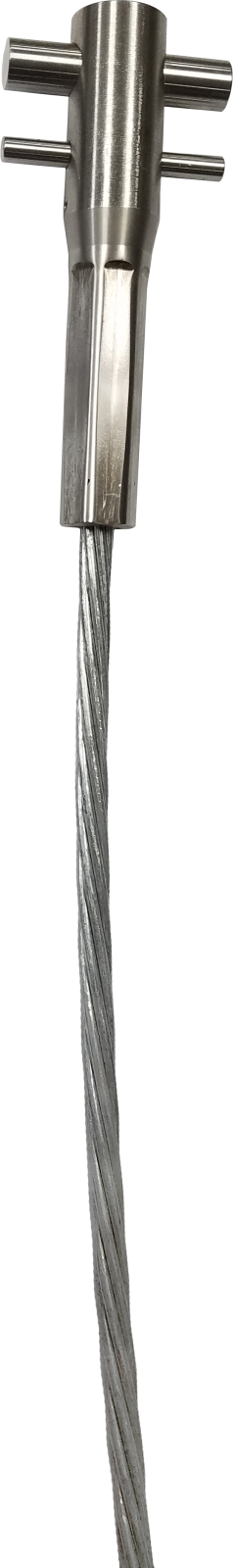 3M DBI-SALA Lad-Saf Swaged Cable - 3/8 Inch - 1x7 - Galvanized Steel - 120 FT - 6104120