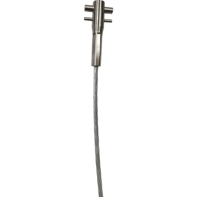3M DBI-SALA Lad-Saf Swaged Cable - 3/8 Inch - 1x7 - Galvanized Steel - 190 FT - 6104190