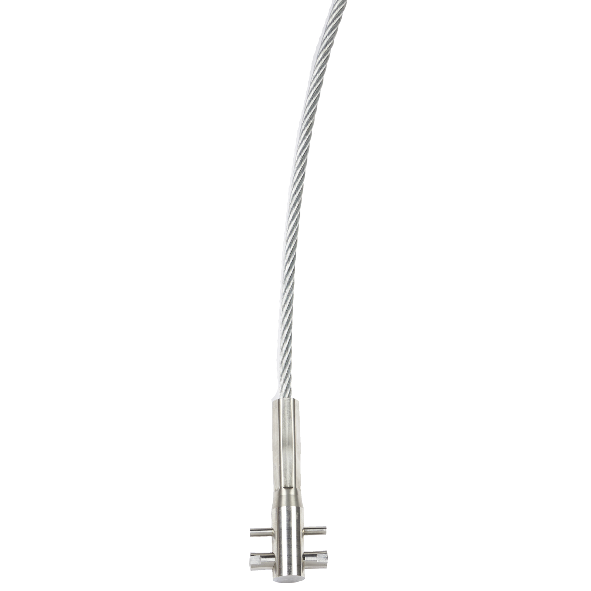 3M DBI-SALA Lad-Saf Swaged Cable - 3/8 Inch - 7x19 - Stainless Steel - 70 FT - 6107070