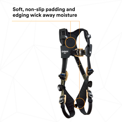 3M DBI-SALA ExoFit NEX Comfort Arc Flash Vest Safety Harness - Large - 1103087
