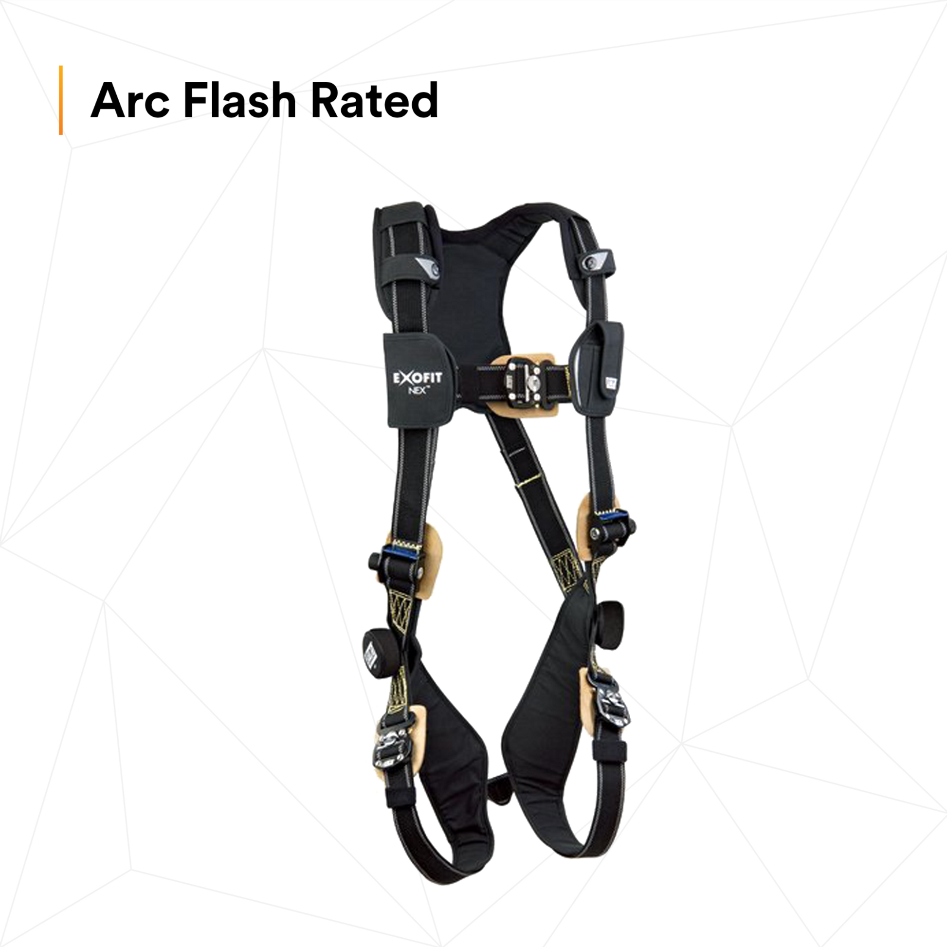3M DBI-SALA ExoFit NEX Comfort Arc Flash Vest Safety Harness - Large - 1103087