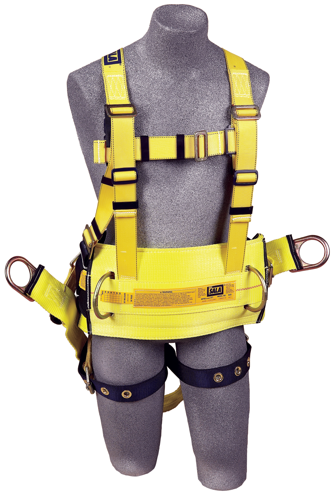 3M DBI-SALA Delta Derrick Positioning/Suspension Safety Harness with Pass-Thru Belt Connector - X-Large - 1106107