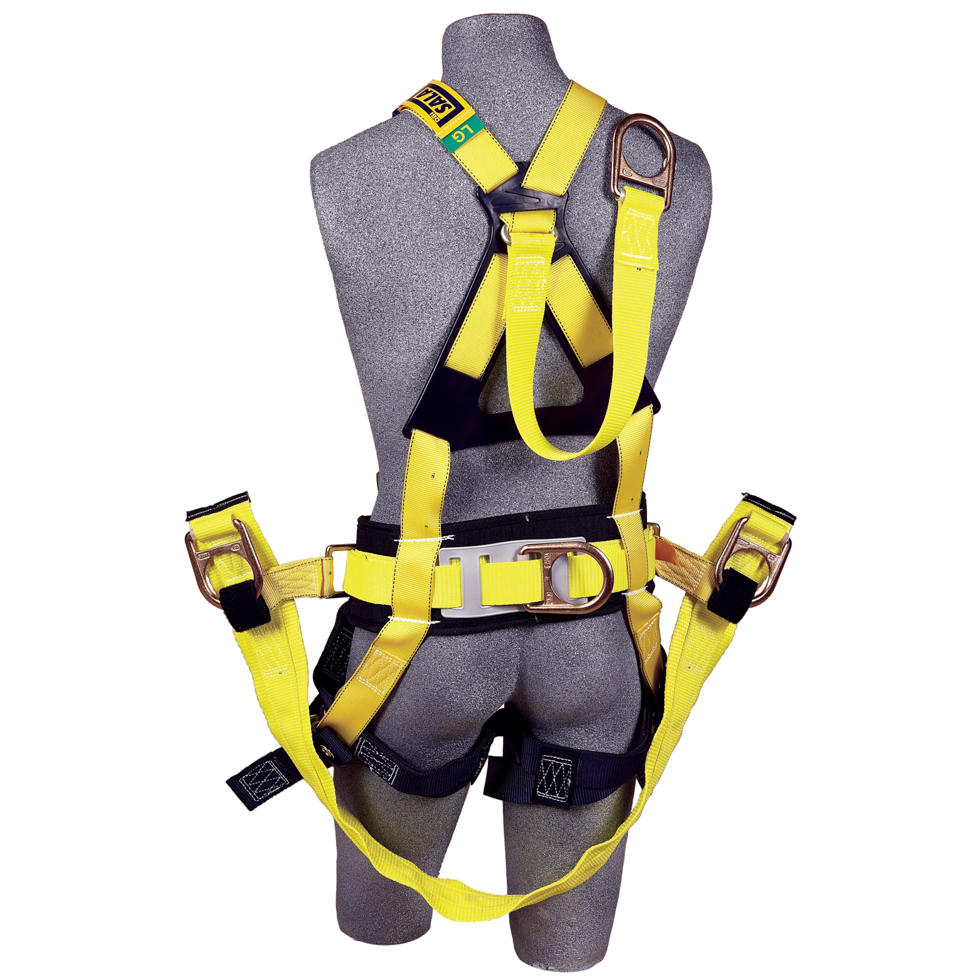 3M DBI-SALA Delta Derrick Positioning/Suspension Safety Harness with Pass-Thru Belt Connector - X-Large - 1106107