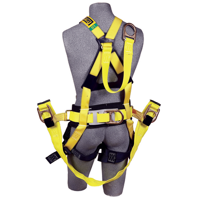 3M DBI-SALA Delta Derrick Positioning/Suspension Safety Harness with Pass-Thru Belt Connector - X-Large - 1106107