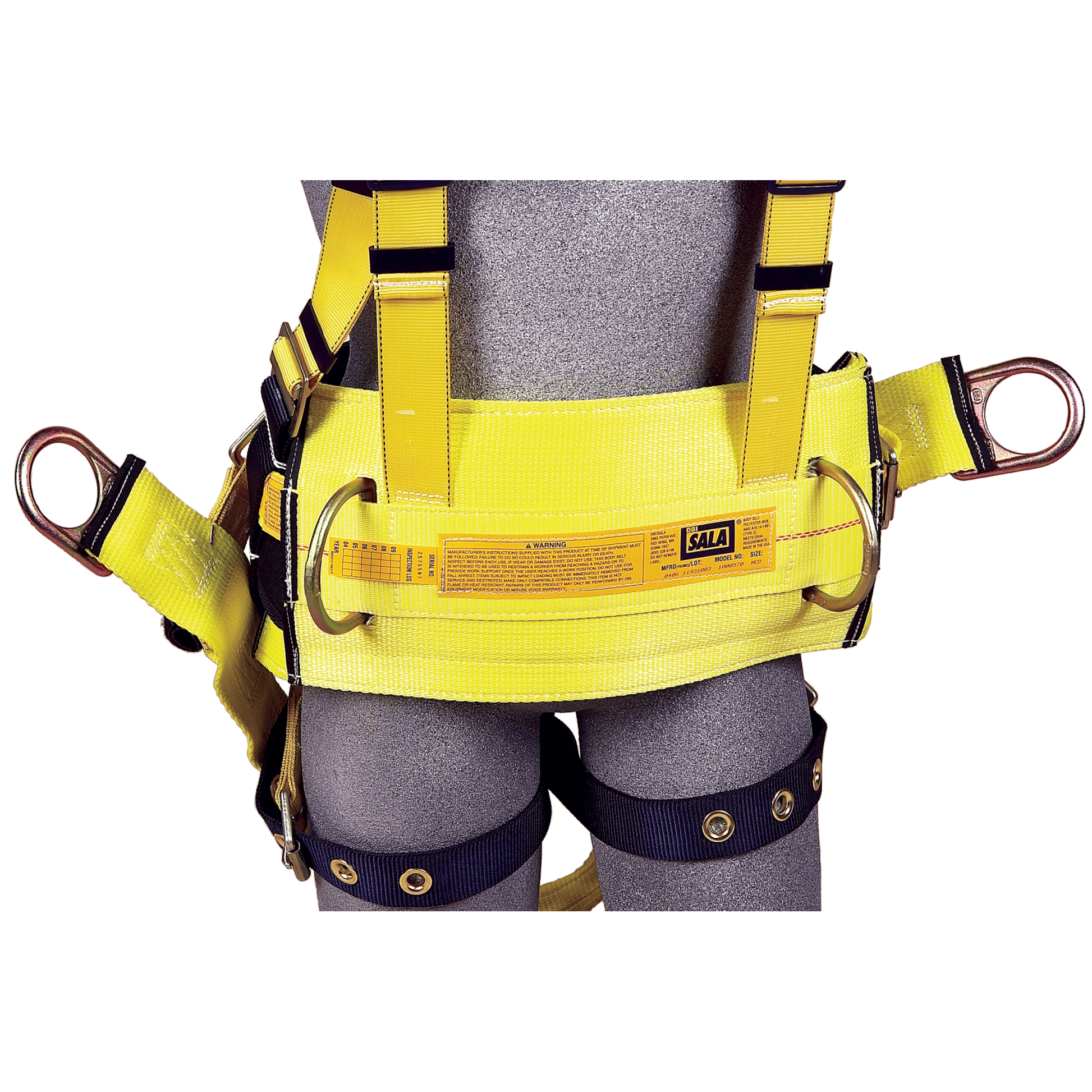 3M DBI-SALA Delta Derrick Positioning/Suspension Safety Harness with Pass-Thru Belt Connector - X-Large - 1106107