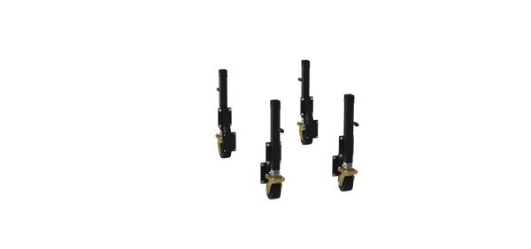 3M DBI-SALA Flexiguard M100 & M200 Modular Jib Smooth Surface Leveling Caster Assembly - 8530908