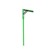 3M DBI-SALA Flexiguard M200 Modular Jib Semi-Fixed Height Mast Anchor - 2 User - 30 ft Height - 12 ft Width - 8530904