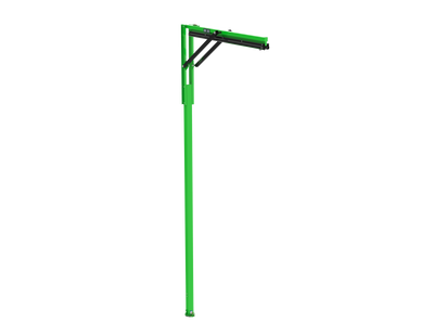 3M DBI-SALA Flexiguard M200 Modular Jib Semi-Fixed Height Mast Anchor - 2 User - 30 ft Height - 12 ft Width - 8530904