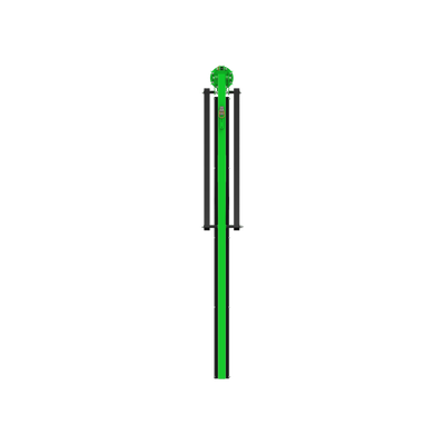3M DBI-SALA FlexiGuard M200 Modular Jib Semi-Fixed Height Mast Anchor - 2 User - 25 ft Height - 12 ft Width - 8530903