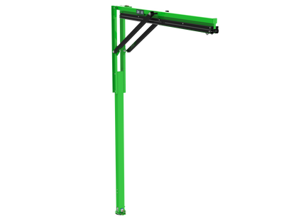 3M DBI-SALA FlexiGuard M200 Modular Jib Semi-Fixed Height Mast Anchor - 2 User - 20 ft Height - 12 ft Width - 8530902