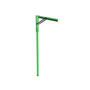3M DBI-SALA FlexiGuard M200 Modular Jib Semi-Fixed Height Mast Anchor - 1 User - 30 ft Height - 15 ft Width - 8530901