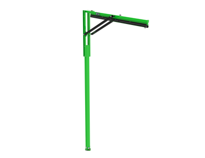 3M DBI-SALA FlexiGuard M200 Modular Jib Semi-Fixed Height Mast Anchor - 1 User - 25 ft Height - 15 ft Width - 8530900