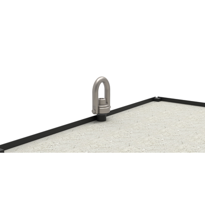3M DBI-SALA Flexiguard Counterweight Base Hoist Ring Kit - 5000 lb - 4 ea/Pack - 8530777