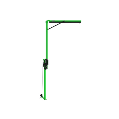 3M DBI-SALA FlexiGuard M200 Modular Jib Adjustable Height Mast Anchor - 2 User - 19.8 - 30 ft Height - 12 ft Width - 8530898