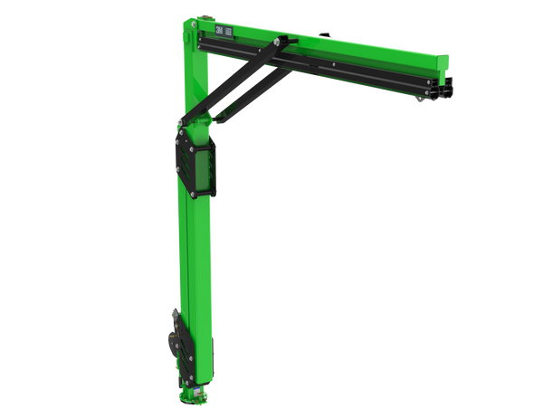 3M DBI-SALA FlexiGuard M200 Modular Jib Adjustable Height Mast Anchor - 2 User - 14.8- 20 ft Height - 12 ft Width - 8530896