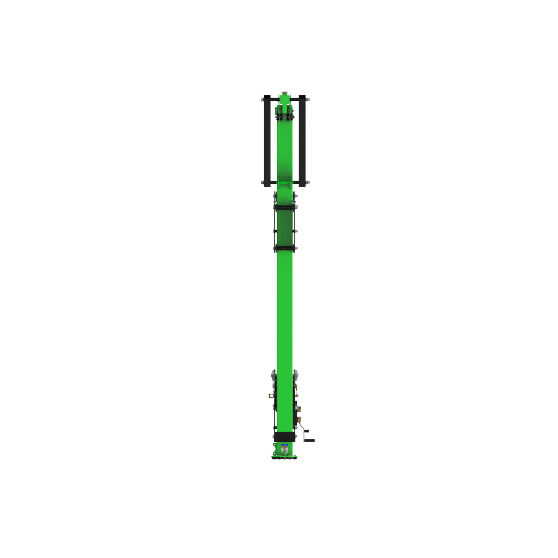 3M DBI-SALA FlexiGuard M200 Modular Jib Adjustable Height Mast Anchor - 2 User - 14.8- 20 ft Height - 12 ft Width - 8530896