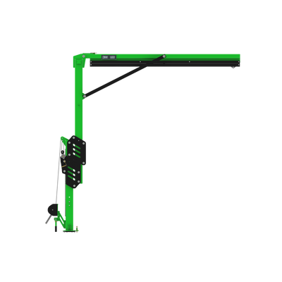 3M DBI-SALA FlexiGuard M200 Modular Jib Adjustable Height Mast Anchor - 2 User - 12.3 - 15 ft Height - 12 ft Width - 8530895